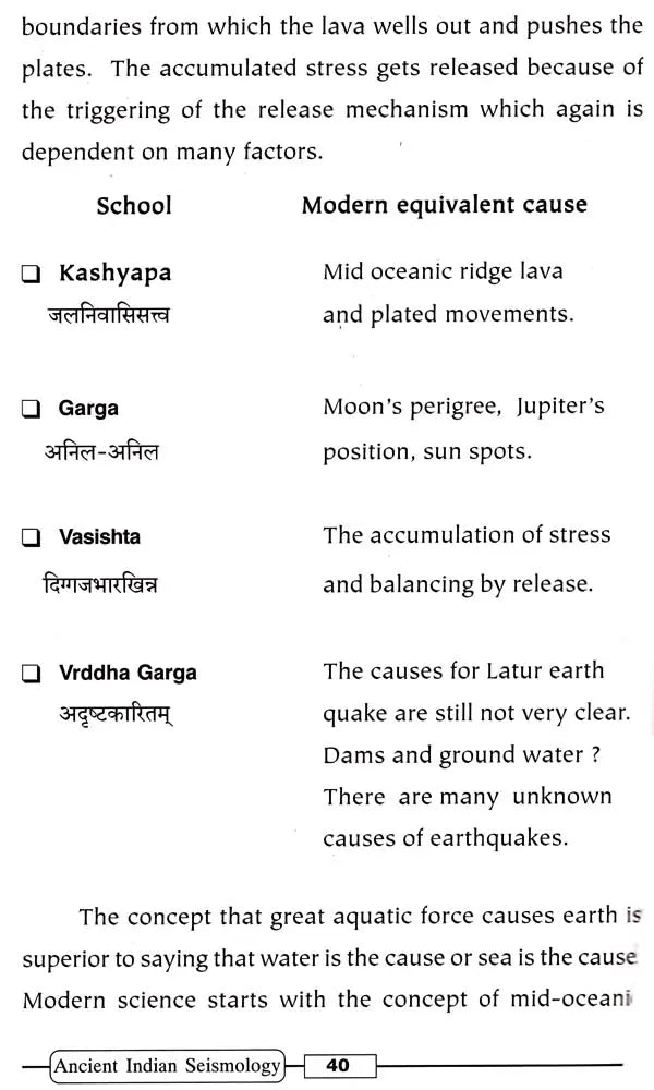 Ancient Indian Seismology – No: 1 - Retail Maharaj
