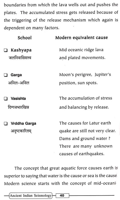 Ancient Indian Seismology – No: 1 - Retail Maharaj