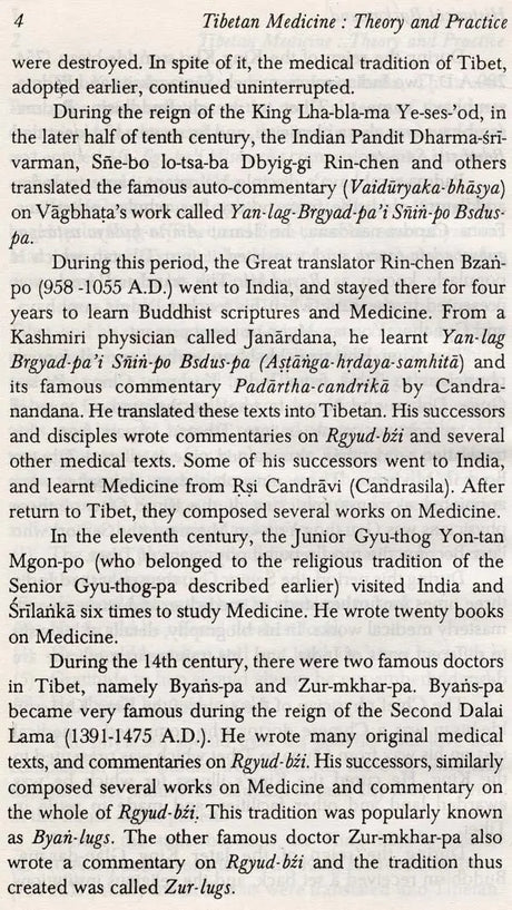 Tibetan Medicine: Theory and Practice - Retail Maharaj