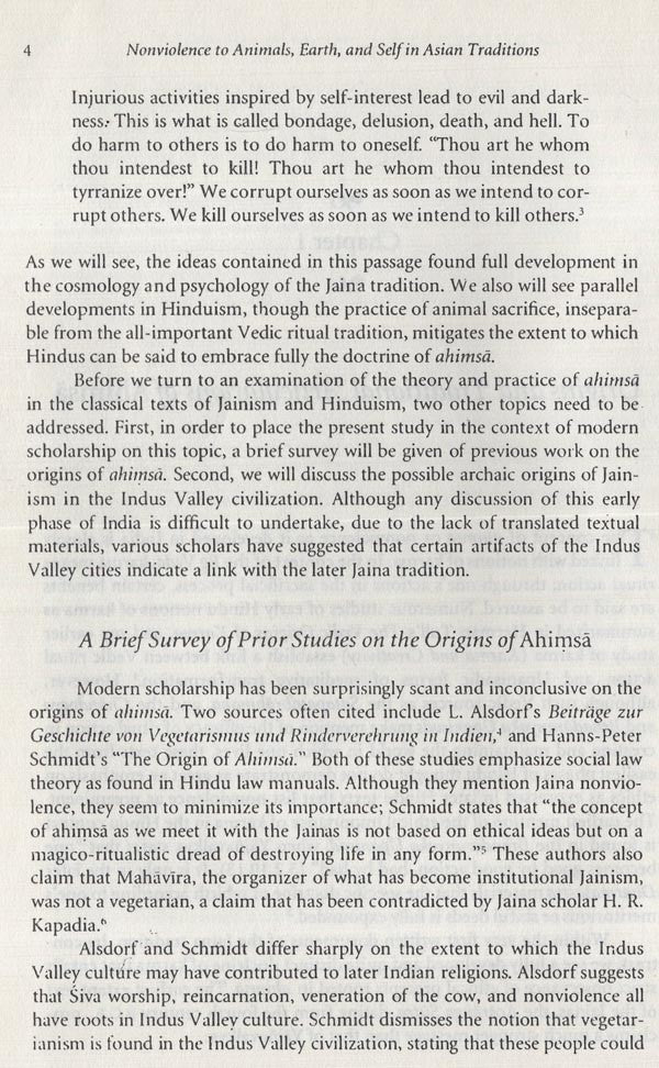 Non-violence to Animals, Earth and Self in Asian Traditions: No. 184 (Sri Garib Dass Oriental S.) - Retail Maharaj