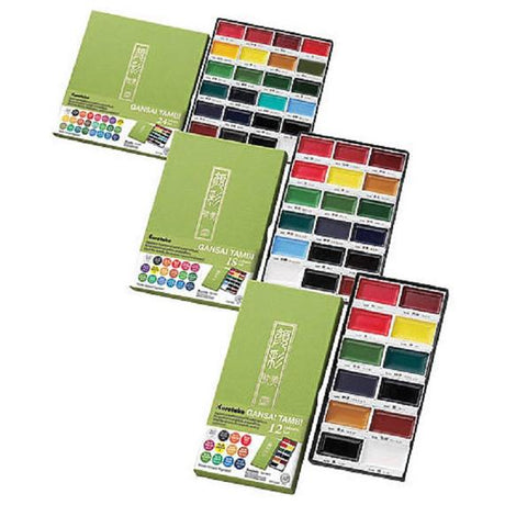 Zig Gansai Tambi Watercolours Sets - Retail Maharaj
