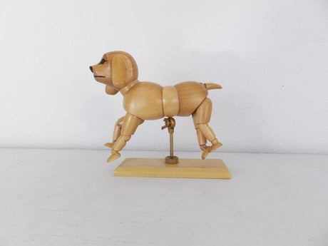 Manikin Wooden Flexible Dog - Retail Maharaj