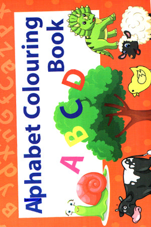 ALPHABET COLOURING BOOK A B C D