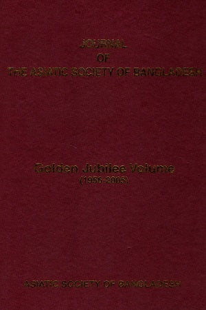Journal of The Asiatic Society of Bangladesh