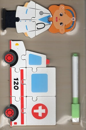 3D Puzzle White Board