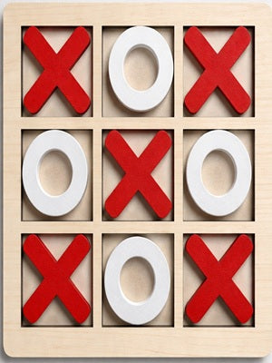 Wooden Tic Tac Toe