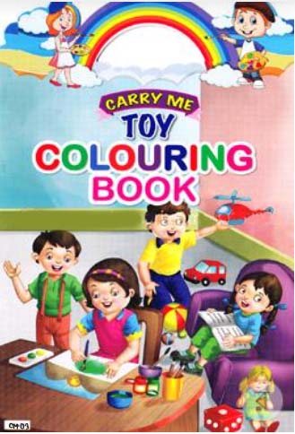 Carry Me Animals & Fishes Colouring Book CM-06