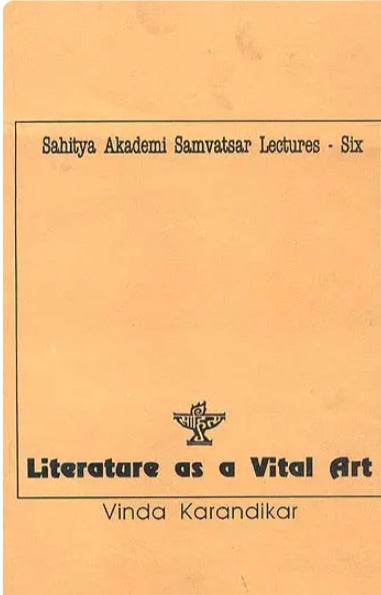 Literature as a Vital Art - Samvatsar Lectures 1991 - Retail Maharaj