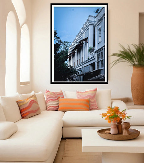Echoes of Colonial Calm – Pastel Serenity in Architectural Elegance - Retail Maharaj