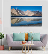 “Reflections of Solitude – Pangong Lake, Ladakh” by Debarshi Guha Roy - Retail Maharaj