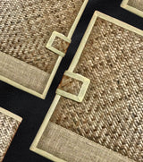 Handwoven Tribal Bamboo File Folder – Eco-Friendly A4 Document Holder with Jute Panel | Handmade by Tripura Artisans - Retail Maharaj