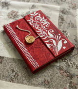 Pata Eco Folder – Handmade by Innocent Hands with Hand-Painted Floral Motifs - Retail Maharaj