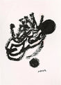 “ANALOGOUS” by Debajyoti Roy – The Clone Within Series (Acrylic & Ink on Archival Paper) - Retail Maharaj