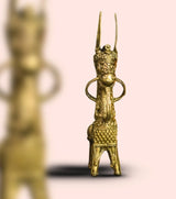 Dokra Horse | Handcrafted Brass Figurine – Traditional Dhokra Art - Retail Maharaj