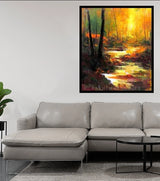 Hymne to the Sea – Handcrafted Acrylic Painting on Canvas - Retail Maharaj