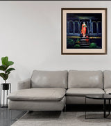 Silent Steps – Mixed Media Painting by Rakhi Mukherjee - Retail Maharaj