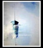 Solitary Drift – Hand-painted Acrylic Boat Canvas - Retail Maharaj