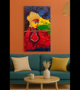 Urga – Acrylic Canvas Art by Samhita Bhowmik | Abstract Expressionism | Framed Artwork - Retail Maharaj