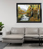 “Whispers of the Woods” – Handcrafted Oil Painting by Rakhi Mukherjee - Retail Maharaj