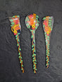 Folk Bird Bliss – Handcrafted Wooden Spatula with Traditional Motifs - Retail Maharaj