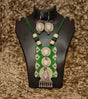 Tribal Essence Jute Cowrie Necklace Set | Handcrafted Eco-Friendly Necklace with Cowrie Shells & Oxidized Metal Pendant - Retail Maharaj