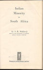 INDIAN MINORITY IN SOUTH AFRICA - Retail Maharaj