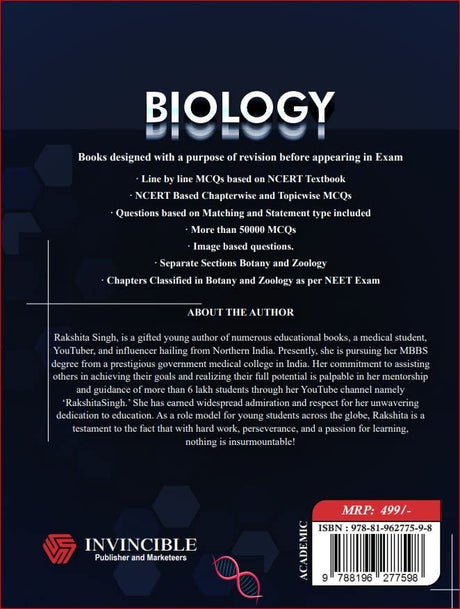 NTA NEET (UG) BIOLOGY | RAKSHITA SINGH - Retail Maharaj