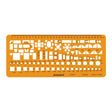 Isomars 1 200 Scale Furniture Architectural Drafting Template Stencil - Retail Maharaj