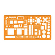 Isomars 1 50 Scale Furniture Architectural Drafting Template Stencil - Retail Maharaj