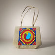 Handmade Jute Handbag with Madhubani Art | Eco-friendly Mithila Painting Tote Bag - Retail Maharaj