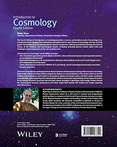 INTRODUCTION TO COSMOLOGY, 4TH EDN - Retail Maharaj