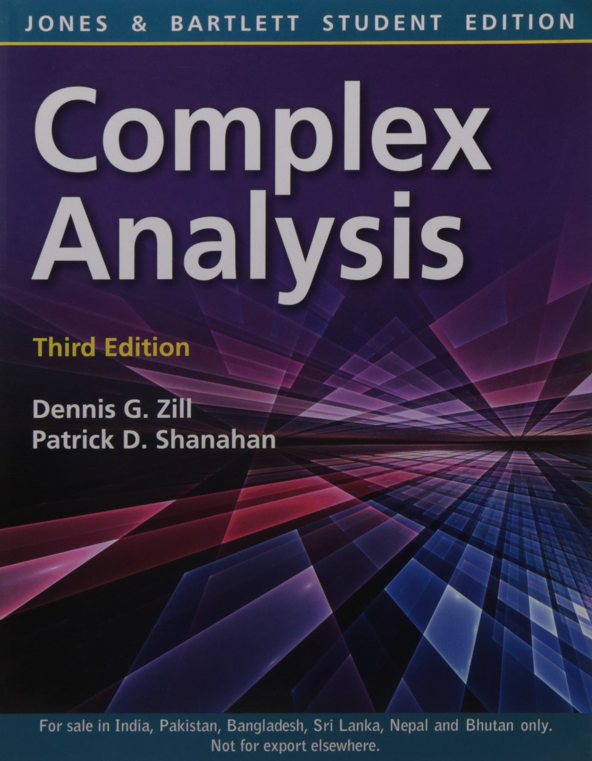 COMPLEX ANALYSIS, 3RD EDN - Retail Maharaj