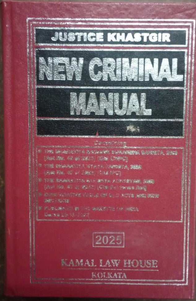 CRIMINAL MANUAL – CRIMINAL MAJOR ACTS (BNS,BNSS,BSA) - Retail Maharaj