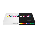 Karin Pigment DecoBrush Basic & Pastel Colors 12pc Set - Retail Maharaj
