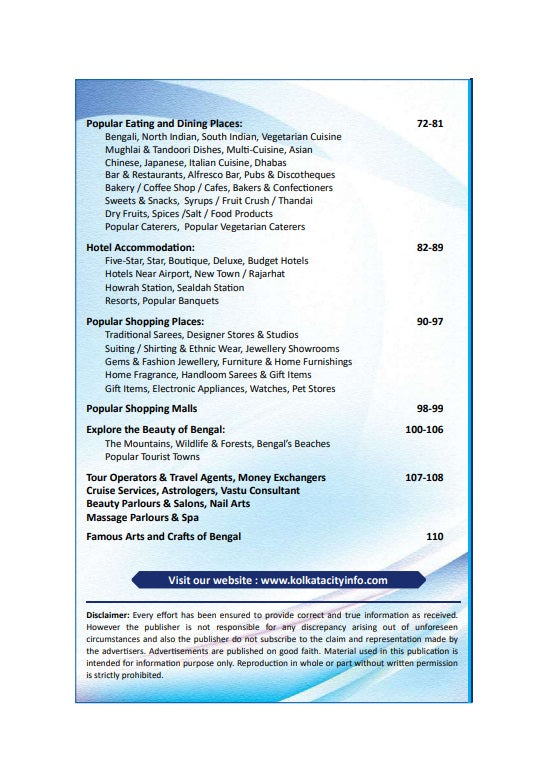 Kolkata City Pathfinder [January - June] 2025 (English Version) - Retail Maharaj