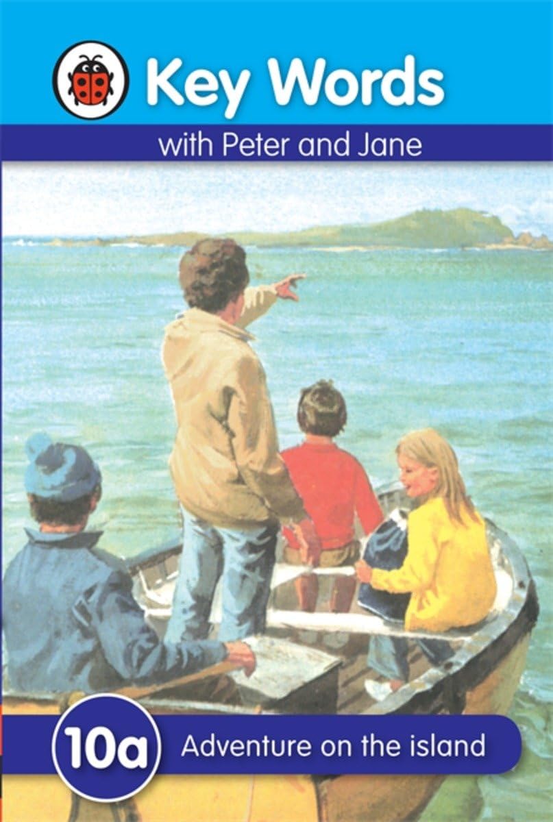 KEY WORDS ADVENTURE ON THE ISLAND [Hardcover] Ladybird - Retail Maharaj