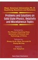 Problems And Solutions On Solid State Physics, Relativity And Miscellaneous Topics - Retail Maharaj