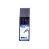 Lineplus Professional Black Calligraphy Pen Set with Chisel Tips - Retail Maharaj