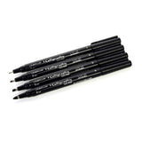 Lineplus Black Calligraphy Pen with Chisel Tip - Retail Maharaj