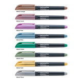 Lineplus DreamON Metallic Brush Pens Set with Flexible Tips - Retail Maharaj