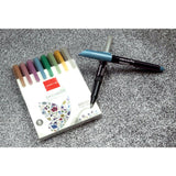 Lineplus DreamON Metallic Brush Pens Set with Flexible Tips - Retail Maharaj