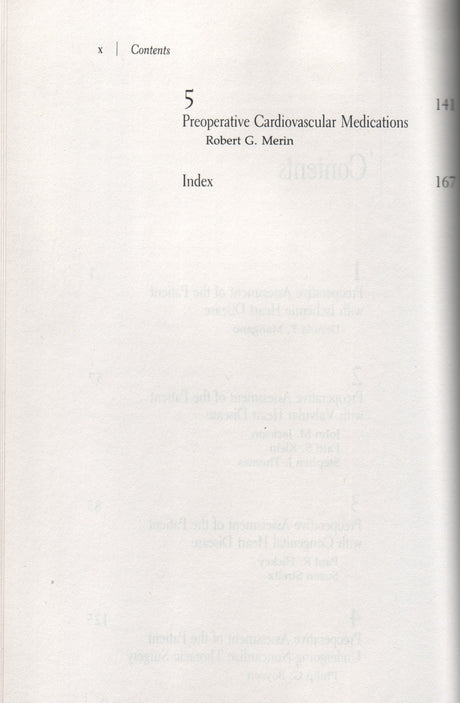Preoperative Cardiac Assessment (Society of Cardiovascular Anesthesiologists Monograph) - Retail Maharaj