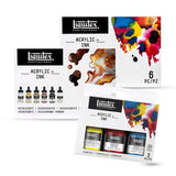 Liquitex Professional Acrylic Ink Set of 3 & 6 – Essential & Iridescent Colours - Retail Maharaj