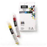 Liquitex Professional Acrylic Marker Sets Artist Grade Acrylic Paint Markers for Fine Art Craft Highlights Vibrant Monochrome Iridescent Colors - Retail Maharaj
