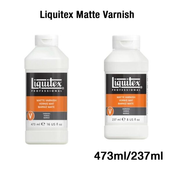 Liquitex Matte Varnish Acrylic Protective Topcoat - Retail Maharaj