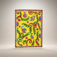 Handmade Madhubani Painting – Birds on a Branch | Mithila Art Traditional Handmade Cloth - Retail Maharaj