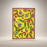 Handmade Madhubani Painting – Birds on a Branch | Mithila Art Traditional Handmade Cloth - Retail Maharaj