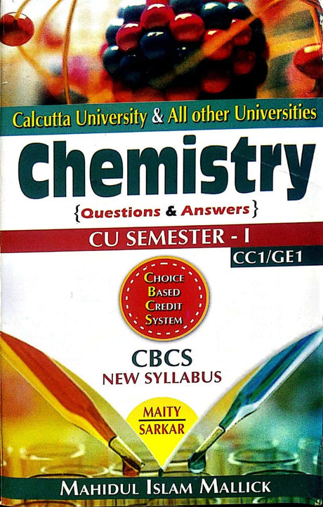 Chemistry Calcutta University Semester - 1 (CC1/GE1) - Retail Maharaj