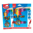 Maped Color'Peps Star Coloured Pencils Set of 12, 24, 36, 48 & 72 - Retail Maharaj