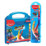 Maped Oil Pastels Colour Set with Plastic Storage Box - Retail Maharaj